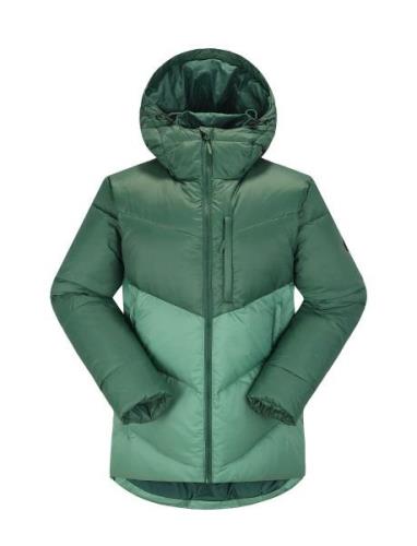 W Veslepiggen Sport Jackets Padded Jacket Green Skogstad