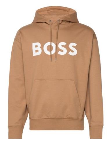 Sullivan 16 Tops Sweatshirts & Hoodies Hoodies Beige BOSS