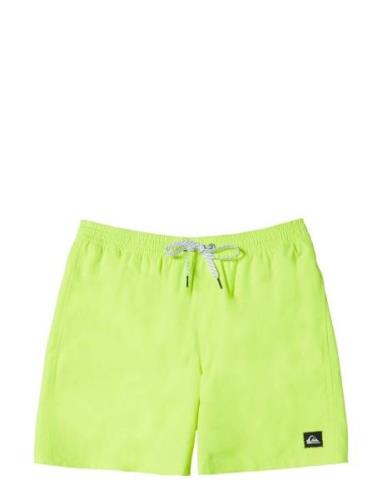 Everyday Solid Volley Yth 14 Badeshorts Yellow Quiksilver