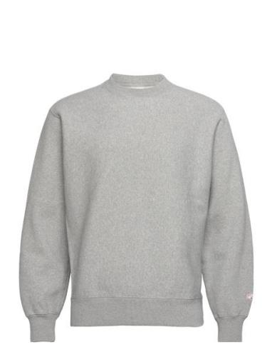 Hasse Crew Neck Greymelange Designers Sweatshirts & Hoodies Sweatshirt...
