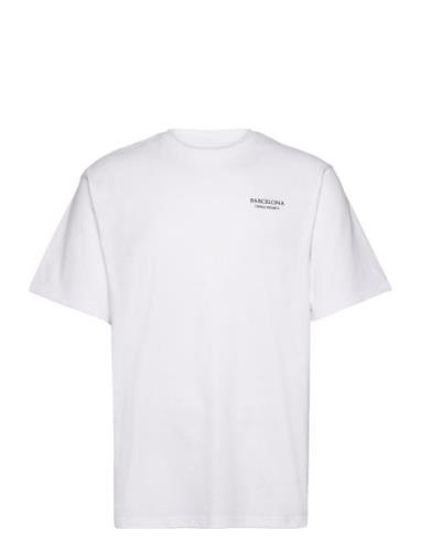 Dpbarcelona Fruit Tee Tops T-Kortærmet Skjorte White Denim Project