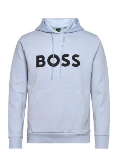 Soody 1 Sport Sweatshirts & Hoodies Hoodies Blue BOSS