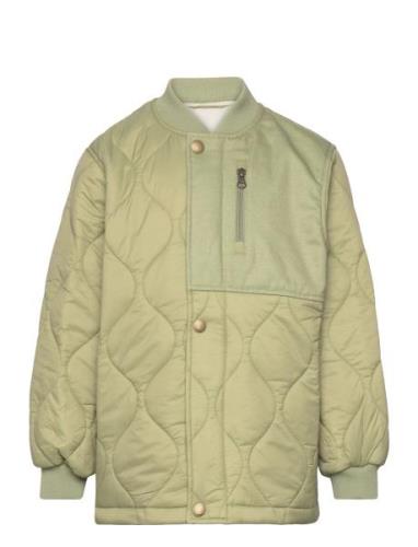 Harold Outerwear Jackets & Coats Quilted Jackets Green Molo