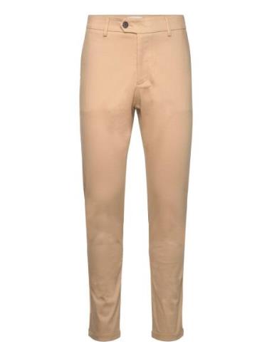 Como Cotton Suit Pants Bottoms Trousers Formal Beige Les Deux