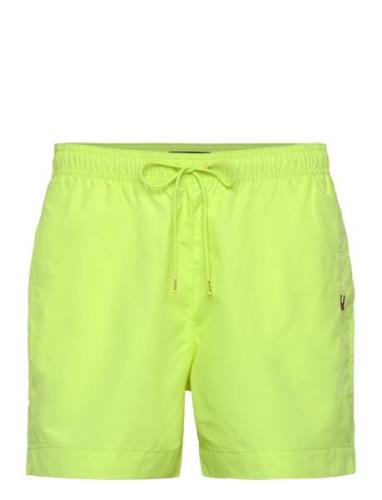 Medium Drawstring Badeshorts Green Tommy Hilfiger