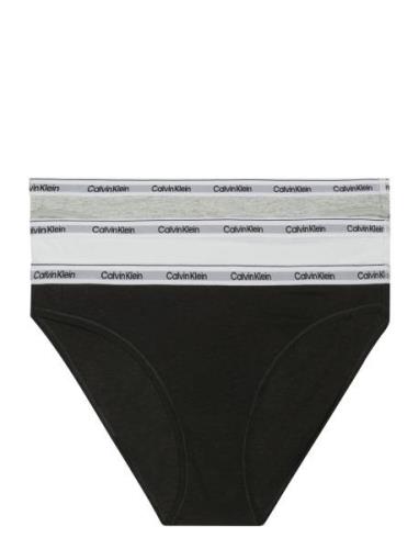 Bikini 3Pk Trusser, Tanga Briefs Multi/patterned Calvin Klein