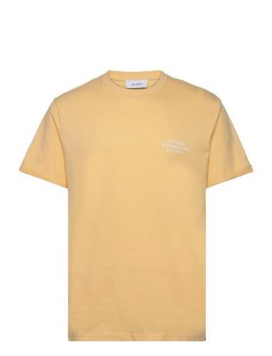 Copenhagen 2011 T-Shirt Tops T-Kortærmet Skjorte Yellow Les Deux