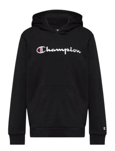 Hooded Sweatshirt Sport Sweatshirts & Hoodies Hoodies Black Champion