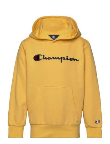 Hooded Sweatshirt Sport Sweatshirts & Hoodies Hoodies Yellow Champion