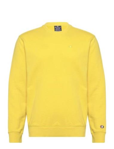 Crewneck Sweatshirt Sport Sweatshirts & Hoodies Sweatshirts Yellow Cha...