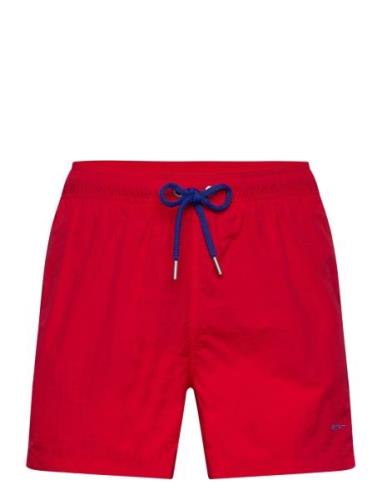 Swim Shorts Badeshorts Red GANT