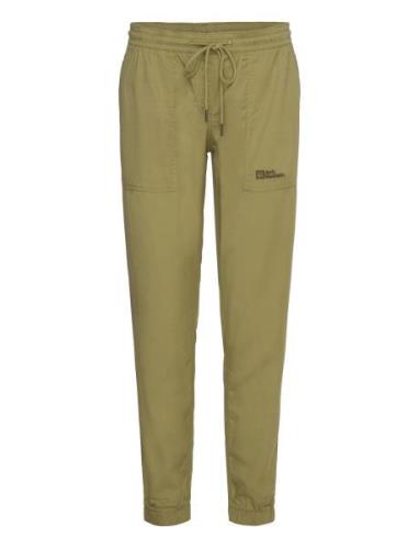 Mojave Pants W Sport Sport Pants Khaki Green Jack Wolfskin