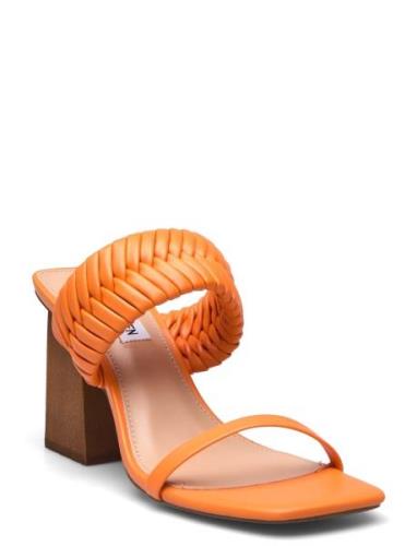 Raver Sandal Sandal Med Hæl Orange Steve Madden