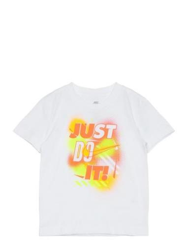 Nkb Jdi Energy Ss Tee Sport T-Kortærmet Skjorte White Nike