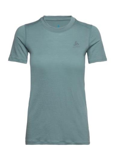 Odlo Bl Top Crew Neck S/S Merino 160 Sport T-shirts & Tops Short-sleev...