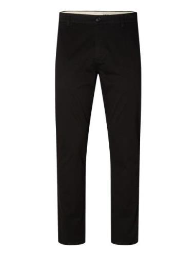 Slh175-Slim Bill Pant Flex Noos Bottoms Trousers Chinos Black Selected...