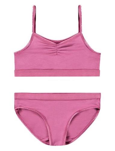 Jinny Set Undertøjssæt Pink Molo