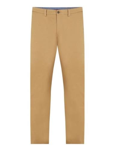Chino Denton Printed Structure Bottoms Trousers Casual Beige Tommy Hil...