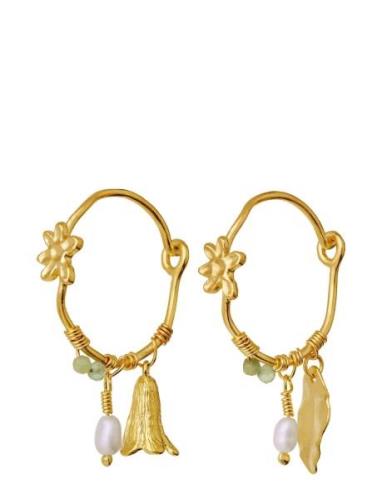 H Y Earrings Accessories Jewellery Earrings Hoops Gold Maanesten