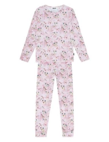 Lue Pyjamassæt Pink Molo