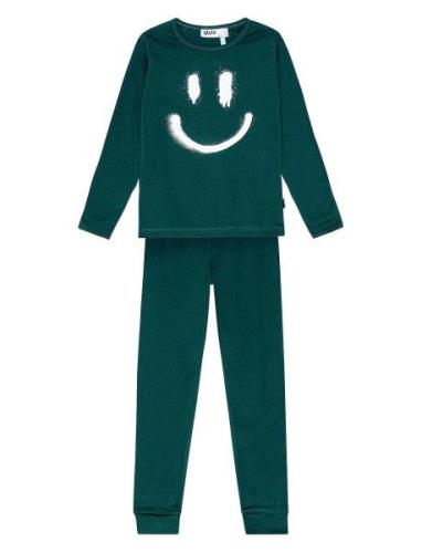 Lue Pyjamassæt Green Molo