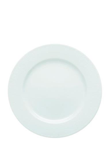 Swedish Grace Plate 21Cm Home Tableware Plates Dinner Plates White Rör...
