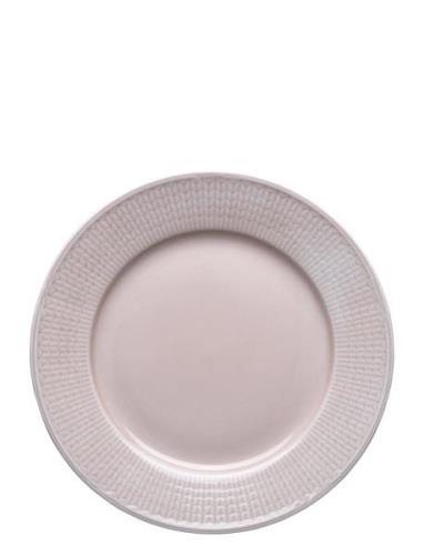 Swedish Grace Plate 27Cm Home Tableware Plates Dinner Plates Pink Rörs...