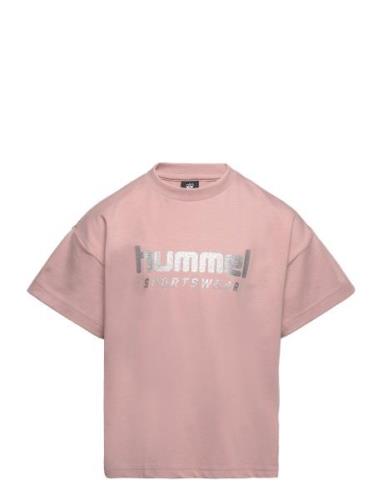 Hmlchilli T-Shirt S/S Sport T-Kortærmet Skjorte Pink Hummel