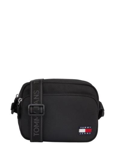 Tjw Ess Daily Crossover Bags Crossbody Bags Black Tommy Hilfiger