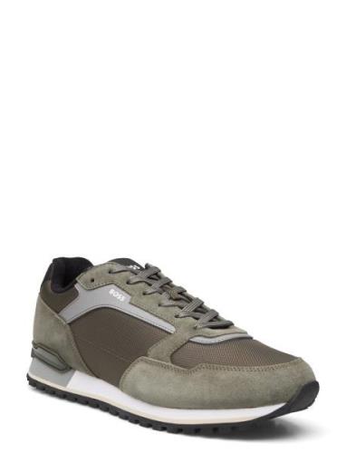 Parkour-L_Runn_Sdnyt Low-top Sneakers Green BOSS