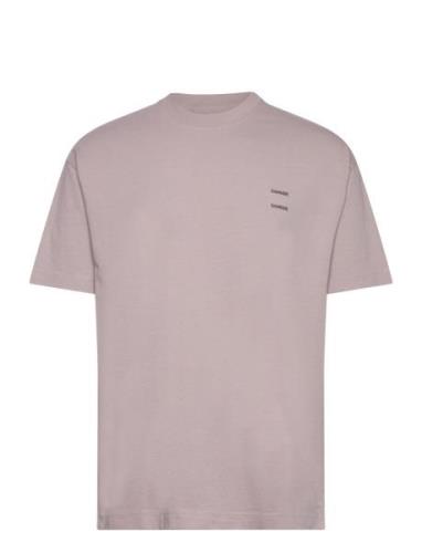 Joel T-Shirt 11415 Designers T-Kortærmet Skjorte Grey Samsøe Samsøe