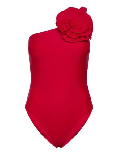 Carriecras Swimsuit Badedragt Badetøj Red Cras