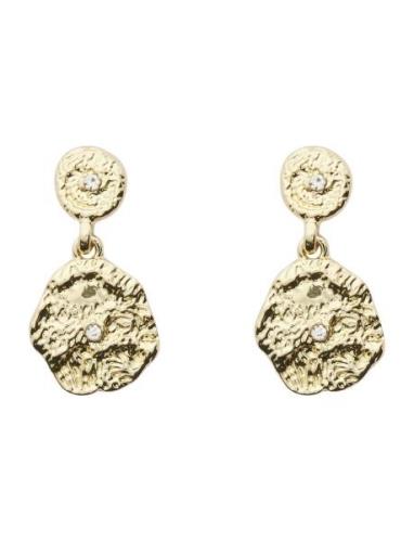 Fpkanna J Earrings Plated Ørestickere Smykker Gold Pieces