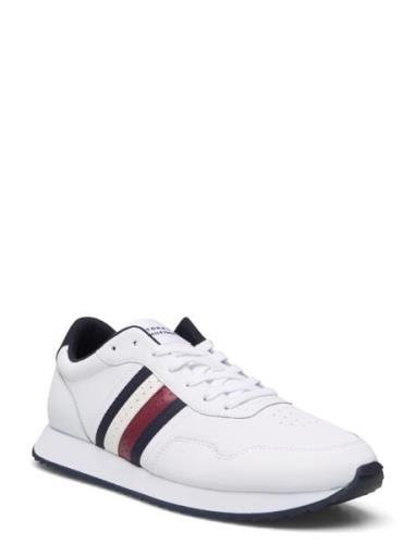 Runner Evo Lth Mix Ess Low-top Sneakers White Tommy Hilfiger