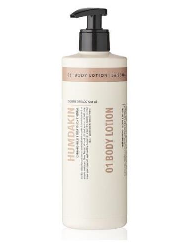 01 Body Lotion 500 Ml. - Chamomile Creme Lotion Bodybutter Nude Humdak...