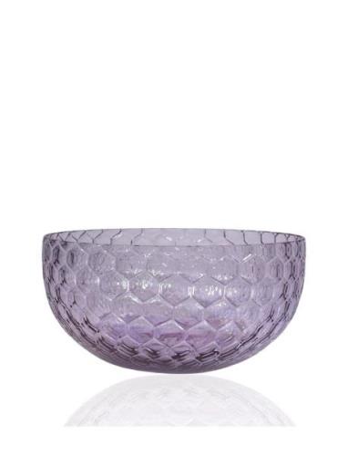 Croco Bowl Home Decoration Decorative Platters Purple Anna Von Lipa