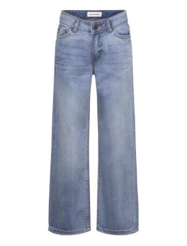 Trousers Bottoms Jeans Regular Jeans Blue Sofie Schnoor Young