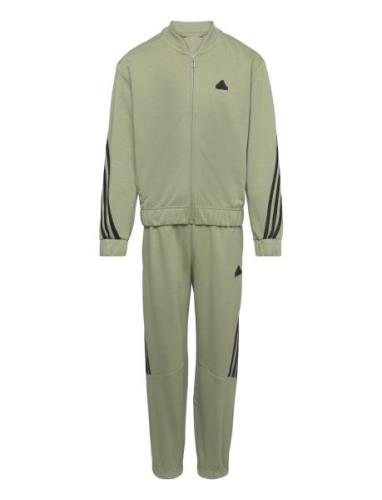 U Fi 3S Tgth Ts Sets Tracksuits Green Adidas Sportswear