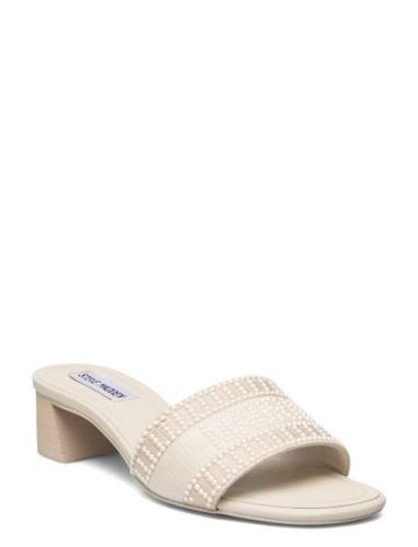 Knoxie-P Sandal Sandal Med Hæl Cream Steve Madden