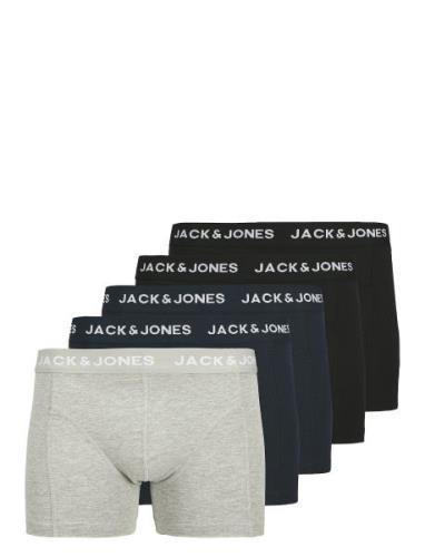 Jacanthony Trunks 5 Pack Ln Boxershorts Grey Jack & J S