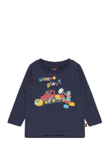 Lwtay 200 - T-Shirt L/S Tops T-shirts Long-sleeved T-Skjorte Navy LEGO...