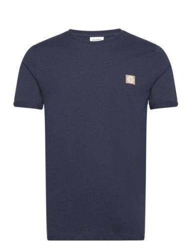 Piece 2.0 T-Shirt Tops T-Kortærmet Skjorte Navy Les Deux