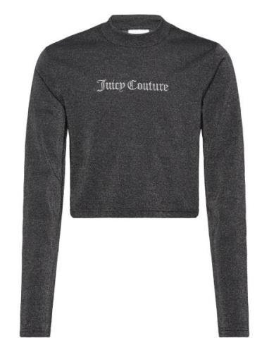 Lurex Jersey Turtle Neck Ls Top Tops T-shirts Long-sleeved T-Skjorte G...