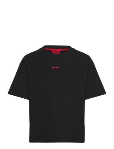 Shuffle_T-Shirt Tops T-shirts & Tops Short-sleeved Black HUGO