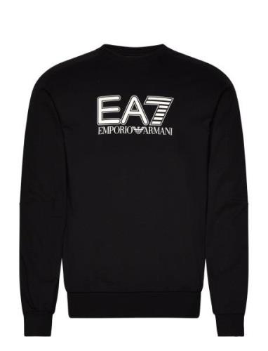 Sweatshirt Tops Sweatshirts & Hoodies Sweatshirts Black EA7