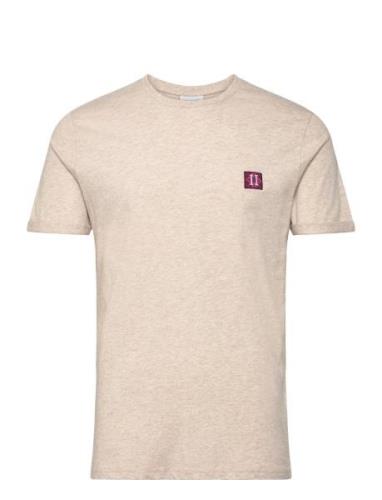 Piece 2.0 T-Shirt Tops T-Kortærmet Skjorte Beige Les Deux