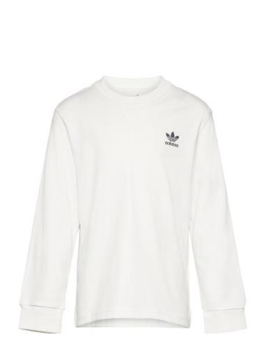 Long Sleeve Tops T-shirts Long-sleeved T-Skjorte White Adidas Original...