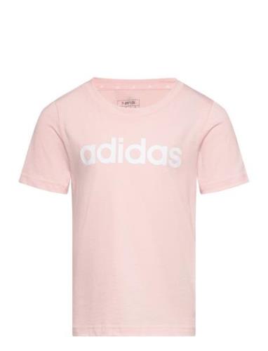 G Lin T Tops T-Kortærmet Skjorte Pink Adidas Sportswear