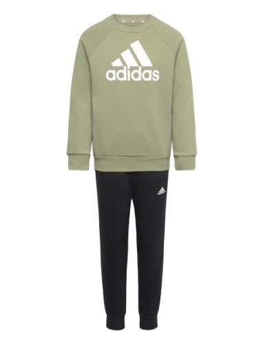 Lk Bos Jog Fl Sets Sweatsuits Green Adidas Sportswear