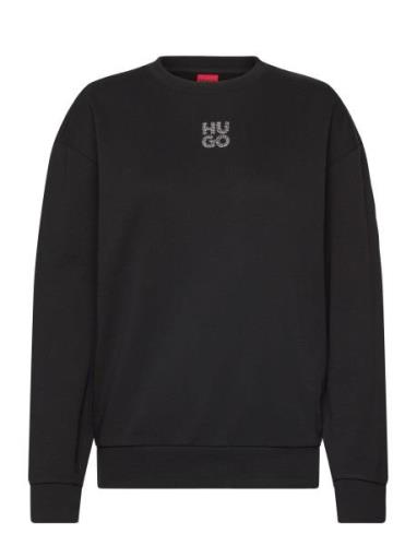 Easy Crew_6 Tops Sweatshirts & Hoodies Sweatshirts Black HUGO